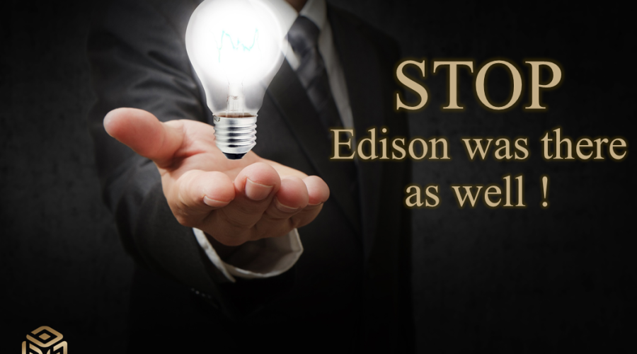 STOP – Edison was there as well!